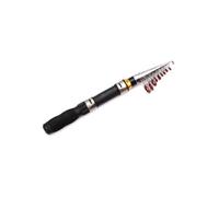 Homeponnew Petite canne à pêche télescopique pliable de 1 à 2,30 m pour verre de 1,0 à 2,30 m, convient pour le rangement, convient pour la pêche en eau salée et en eau douce (2,3)