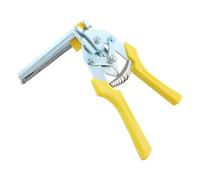 Homeponnew Pince à clous type M avec 600 anneaux en alliage de zinc et d'aluminium, poignée ergonomique en acier 65 Mn, fixation de cage pour gabions, cages à volailles, treillis métallique et tissus