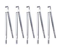 Homeponnew Pince de cuisine en acier inoxydable, 40 cm, très résistante, pour griller, retourner des hamburgers et servir des salades, haute résistance à la chaleur, lave-vaisselle