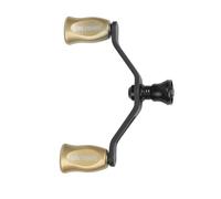 Homeponnew Poignée de bras à bascule en fibre de carbone pour modèles DAIWA Fuego Prorex VLT Salamandura - Design à double bascule avec 2 roulements, 1 paquet