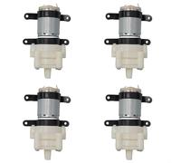 Homeponnew Pompe à diaphragme DC24V R385, design à gaz brosse avec système motorisé, pour circulation de l'air d'aquarium et d'aquarium, petit volume, facile à installer, faible bruit, longue durée (4