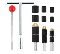 Homeponnew PPR Kit d'outils de réparation pour tuyau, 1,27 cm, 1,9 cm, 2,5 cm, acier inoxydable et PPR compatible avec les tuyaux de cuisine et de salle de bain