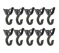 Homeponnew Pratiques et efficaces, ces crochets de corde sont faciles à utiliser permettant une connexion rapide. Ils offrent un moyen pratique de serrer ou de l'utiliser pour f...