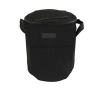 Homeponnew Sac de compost non tissé pour déchets de jardin, 19 l, engrais organique, bac de fermentation avec support probiotique, noir/vert/camel