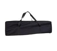 Homeponnew Sac de rangement pour outils de barbecue en tissu Oxford 62 x 13 x 24 cm pour jardin, pique-nique et accessoires de pêche, noir