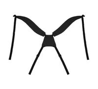 Homeponnew Sangle de sac de golf réglable pour une utilisation sur l'épaule et le sac à dos, maille respirante épaisse rembourrée avec crochets métalliques, compatible avec les systèmes de taille à 4