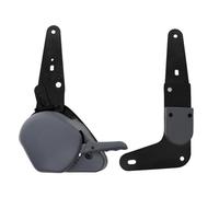 Homeponnew Seat Poignée de réglage d'angle manuel, très résistante de 0 à 175 ° pour sièges de camping-car, camion et véhicule de construction (côté droit, noir)