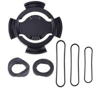 Homeponnew Sécurisé et durable Construit avec un matériau plastique, ce support d'ordinateur pour vélo assure une longue durée de vie et une performance fiable. Il est conçu pour résister...