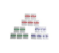 Homeponnew Solution d'étalonnage pH mètre poudre 4.01 6.86 9.18 tampon pour testeur de pH, précis à ± 0,01 unité de pH à 25°C, pré-mesurée pour 250 ml, lot de 15/18/20 pièces