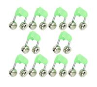 Homeponnew Son clair et fort. Ce détecteur de touche de pêche dispose d'une double cloche en acier inoxydable, un son clair et fort qui peut être performant pour une utilisation sans effort.