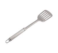 Homeponnew Spatule de cuisson ultra-légère à fente pour spatule 350 x 75 mm en acier inoxydable ultra léger pour l'extérieur et la maison Caractéristiques * Fabriqué en Ti pur