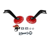 Homeponnew Stabilisateurs de vélo pour enfants de 12 / 14 / 16 / 18 / 20 pouces, roues d'entraînement flash en polyuréthane avec roulements en acier au carbone pour vélo d'enfant