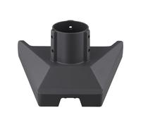 Homeponnew Starlink Gen 3 Adaptateur de montage pour tuyau rond, kit de montage de 25 à 53 mm de diamètre avec base en alliage d'aluminium, douille étendue de 70 mm pour équipement standard