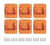 Homeponnew Support à outils pour outils électriques RIDGID 18 V, support de perceuse résistant compatible avec AEG 18 V, organise l'espace de travail dans le garage ou l'atelier (6 pièces)