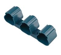 Homeponnew Support de batterie Li-ion pour outils Bosch 10,8 V 12 V, support de charge mural 3 en 1 avec vis de fixation, rouge