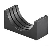 Homeponnew Support de goutteur de café en alliage d'aluminium, support de filtre compact pour V60 Kalita Wave, organisateur de rangement minimaliste 6,2 x 2,7 x 3 cm, noir