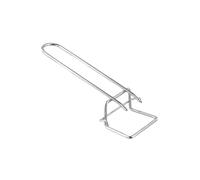 Homeponnew Support de grille de barbecue avec poignée amovible résistante à la chaleur pour barbecue à charbon et fours - Pince de ramassage en métal, 50,8 x 15,2 x 2,5 cm