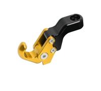 Homeponnew Support de guidon de moto en alliage d'aluminium - Support pliable sans perçage pour casque, bouteille d'eau et sacs, pour s'adapter à la plupart des motos et vélos électriques