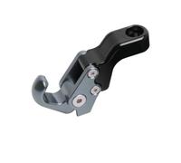 Homeponnew Support de guidon de moto en alliage d'aluminium - Support pliable sans perçage pour casque, bouteille d'eau et sacs, pour s'adapter à la plupart des motos et vélos électriques