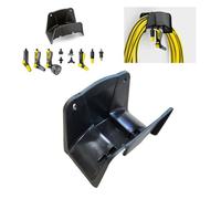 Homeponnew Support mural pour tuyau Karcher, organiseur de tuyau d'arrosage robuste avec porte-buse pour garage, abri de jardin ou clôture