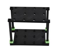 Homeponnew Support vertical pour 12 flèches, séparateur de matériau PLA pour flèches en fibre de verre, bois et aluminium, accessoire portable pour tir à l'arc pour la chasse et l'entraînement en