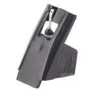 Homeponnew T4P Aiguille de rechange pour ATN85EP, 295T, PL450, AT90, N63 LP et autres platines à montage en P, tige ronde collée 0,6 mm avec broche conique Noir