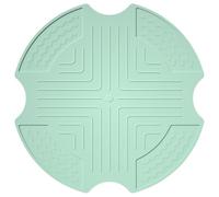 Homeponnew Tapis chauffant en silicone antidérapant et résistant à la chaleur pour friteuse à air FN101GY 27 x 27 cm, vert