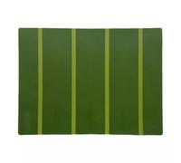 Homeponnew Tapis de pique-nique extérieur imperméable et résistant à l'huile Tapis d'isolation thermique pour tables, tapis en caoutchouc antidérapant, 52 x 38,5 cm, noir/vert/kaki (vert)