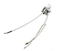 Homeponnew Tête de brûleur de chauffage à gaz extérieur, pièces de rechange pour réparation, tête chauffante à haute efficacité avec soupape de sécurité - pour différents modèles de chauffage à gaz de