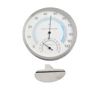 Homeponnew Thermo-hygromètre, thermomètre numérique et moniteur d'humidité avec affichage analogique pour climat intérieur, maison, bureau, serre, chambre à coucher