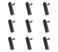 Homeponnew Thermomètre électronique à double échelle avec sonde externe, écran LCD à faible puissance pour intérieur et extérieur, noir (9)