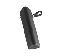 Homeponnew Thermomètre électronique à double échelle avec sonde externe, écran LCD à faible puissance pour intérieur et extérieur, noir (1)