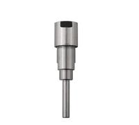 Homeponnew Tige d'extension de pince de défonceuse pour tige de 1/4", 8 mm, 6 mm - Adaptateur de fraise en acier au carbone, 1 pièce