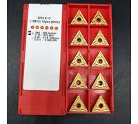 Homeponnew TNMG160404 MA Lot de 10 inserts en carbure pour outils de tournage et d'alésage CNC compatibles avec les porte-outils standard