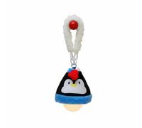 Homeponnew Veilleuse mignonne en peluche douce en forme de pingouin - 3 modes de lueur réglables, cordon de suspension de 14,5 cm, éclairage décoratif portable pour chambres d'enfants (petit pingouin
