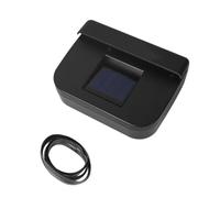 Homeponnew Ventilateur de ventilation solaire pour voiture avec système de refroidissement automatique pour tous types de véhicules, noir
