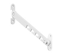 Homeponnew Verrou de fenêtre pour fenêtres inclinables, régulateur d'inclinaison de fenêtre réglable avec fonction de sécurité enfant, bouchon sécurisé résistant au vent, compatible avec différents