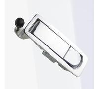 Homeponnew Verrou de porte de placard électrique avec clé, en alliage de zinc pour coffre de camping-car, remorque, distribution d'armoires de rangement industrielles, noir