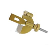 Homeponnew Verrou de porte portable avec fonction antivol, butée d'autodéfense pour plus de sécurité et d'intimité, parfait pour les voyages et les hôtels (doré)