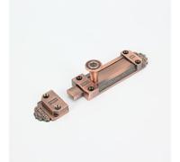 Homeponnew Verrou de porte solide en alliage de zinc pour fenêtre et armoire, 12,7 cm avec finition chromée, compatible avec les portes en bois, loft, cave, placard - 1 pièce