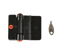 Homeponnew Verrou de sécurité enfant en ABS pour réfrigérateur, tiroir, armoire avec protection par mot de passe, aucun outil nécessaire, double bouton de sécurité, utilisation multifonction pour