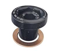 Homeponnew Vis de manivelle en alliage M15-26 mm pour SRAM X7/X9/X0/XX1 GXP pour boulon de fixation de manivelle de vélo, alliage d'aluminium léger pour composant de vélo