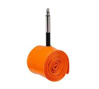 Homeponnew VTT pour chambre à air en TPU de 1,9 à 2,5 de largeur, chambre à air de vélo orange, valve en aluminium 88 G ultra légère résistante à la température (1 x 27,5 x 1,9-2,5 FV45)