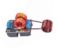 Homeponnew ZVS Module d'alimentation pour chauffage à induction, sortie maximale de 120 W, tension d'entrée DC 5-12 V pour mini chauffage et projets de bricolage, bobine compacte de 7,5 cm avec