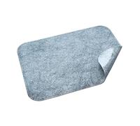HomeProtect® | Tapis Anti-poussière - Tapis de Porte superfin 2 mm - Tapis Autocollant, antidérapant - Lavable - Gris (68 x 90 cm)