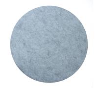 HomeProtect® | Tapis de porte super fin 2 mm, tapis de sol autocollant, paillasson, paillasson, tapis de porte, antidérapant, lavable, gris (79 x 79 cm)