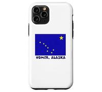 Homer Alaska Drapeau Souvenir USA Coque pour iPhone 11 Pro