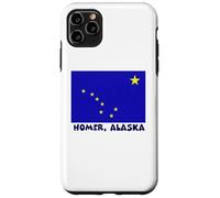 Homer Alaska Drapeau Souvenir USA Coque pour iPhone 11 Pro Max