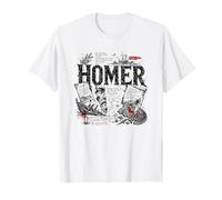Homer Iliad Odyssey Poésie Grecque Antique T-Shirt