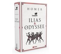 Homer Johann He Homer: Ilias & Odyssee: Hardcover mit Schutzumschlag und (Poche)